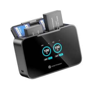 FirstPower 2-Pack LP-E17 Battery and 20W Fast Dual Charger Replacement for Canon EOS RP