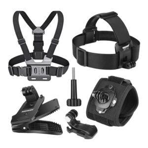 NEEWER Accessory Set Compatible with GoPro Hero Insta360 DJI AKASO Action Camera
