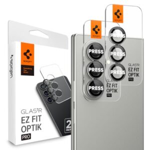 Spigen Glas.tR EZ Fit Optik Pro Tempered Glass Camera Lens Protector Guard for Galaxy Z Fold7-2 Pack