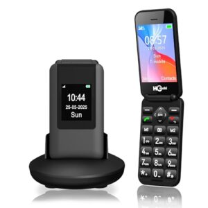 HCMOBI 4G Flip Mobile Phone for Elderly