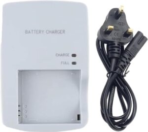 NB-6L CB-2LYE Battery charger Compatible with Canon EOS Rebel: IXUS SX170 SX240 SX260 SX270 SX280 SX500 SX510 SX520 SX530 SX540 SX600 SX610 SX700 SX710 Digital SLR Camera with Power Supply Cord.
