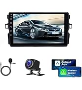 Android 14 Car Stereo Radio for Toyota Alphard 2002-2008 9-Inch In-Dash Car Stereo GPS Sat Nav Wi...