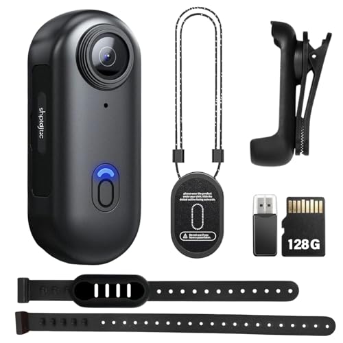 SONGYUKA H88 4K Body Cameras with Audio & Video Recording - Waterproof Body Camera Action camera