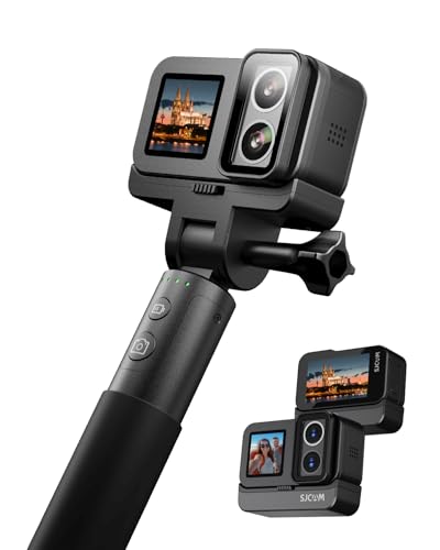 SJCAM SJ20 4K Dual Lens 8-hour Underwater Camera Snorkeling with Handle&64GB Card