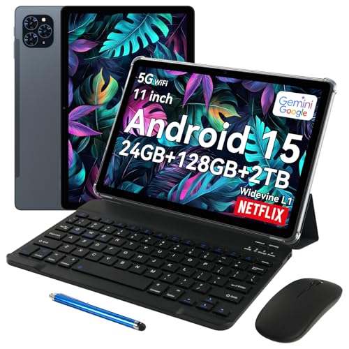 Tablet 2025 Latest Android 15 Tablet with 11 Inch FHD Display