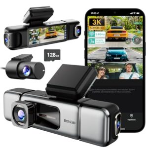 BOTSLAB 3K 4 Channel Dash Cam