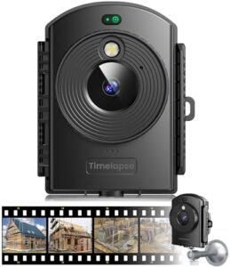 ZIMOCE Time Lapse Camera Outdoor - 1080P Timelapse Camera with IR Positioning
