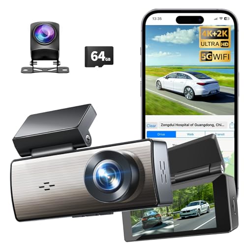 Missun Dash Cam Front and Rear