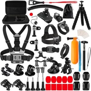 HIMOMO 85-In-1 Action Camera Accessory Kit