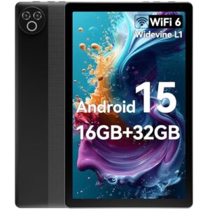 MUISOO Tablet 10 Inch Android 15