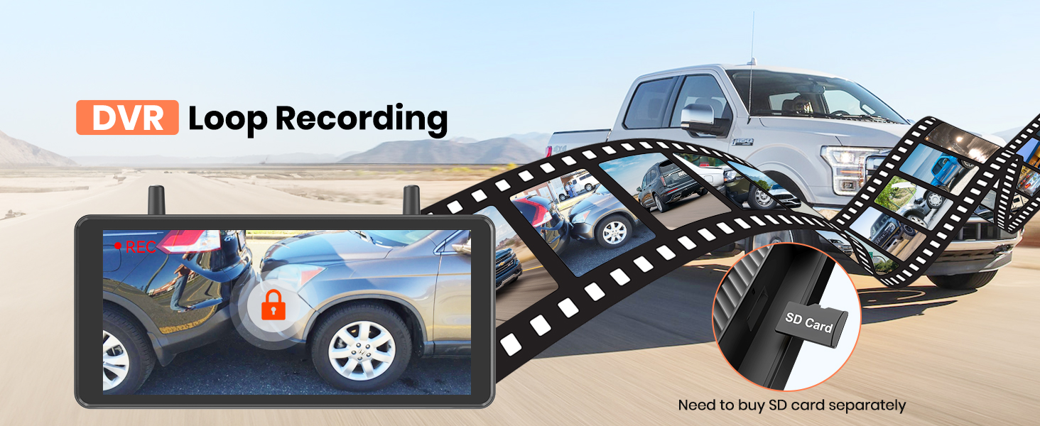 wireless reversing camera