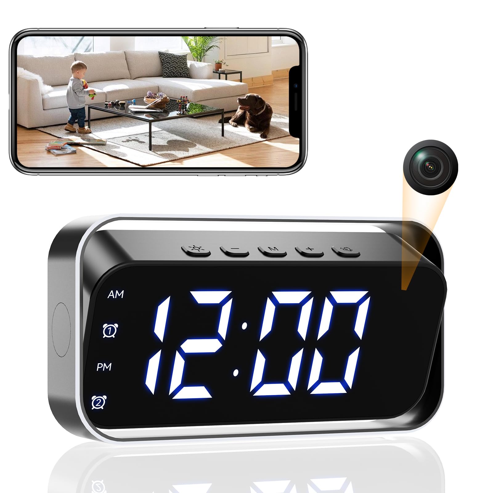 Tccbac 4K HD Hidden Camera