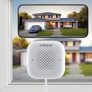 Outinput 3MP 2K Indoor Window Camera - 2.4GHz WiFi Window Cameras for Home Security Looking Outside with AI Color Night Vision