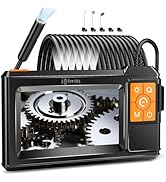 Ferdiiz Borescope Camera with Illuminator, 1080P HD Dual Lens Endoscope Inspection Camera, 4.3