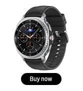 Text reads 'Image 3' and 'Buy Now'. Navy blue smartwatch with round face and matching band displayed against white background.