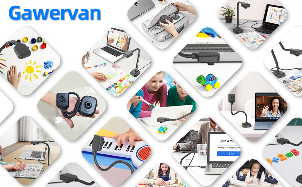 Visualiser Classroom, USB Document Camera for teaching