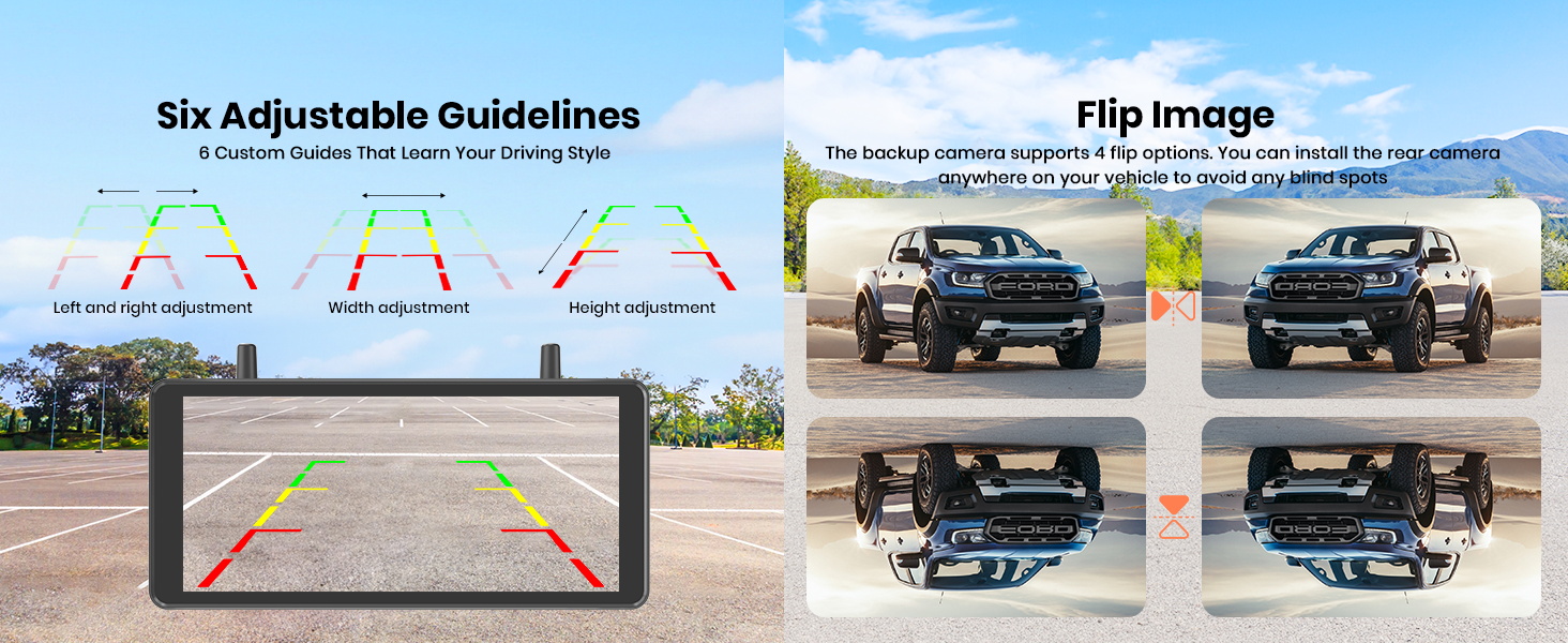 wireless reversing camera kit