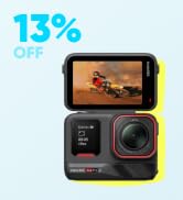 Insta360 X4-8K Waterproof 360 Action Camera, 4K Wide-Angle Video, Invisible Selfie Stick Effect, ...