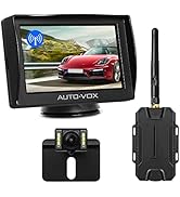 AUTO-VOX W10 Wireless Reversing Camera for Vans Strong Signal, Infrared Night Vison, Clear&Stable...