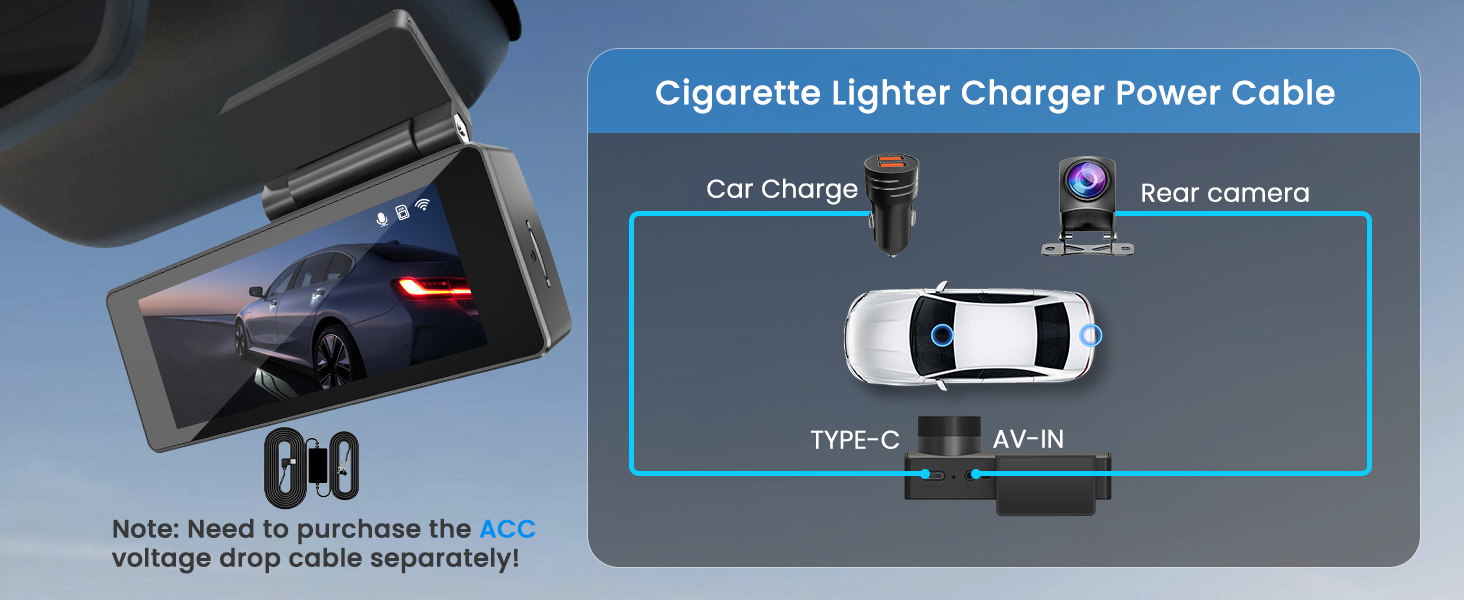 Dash Cam Front and Rear