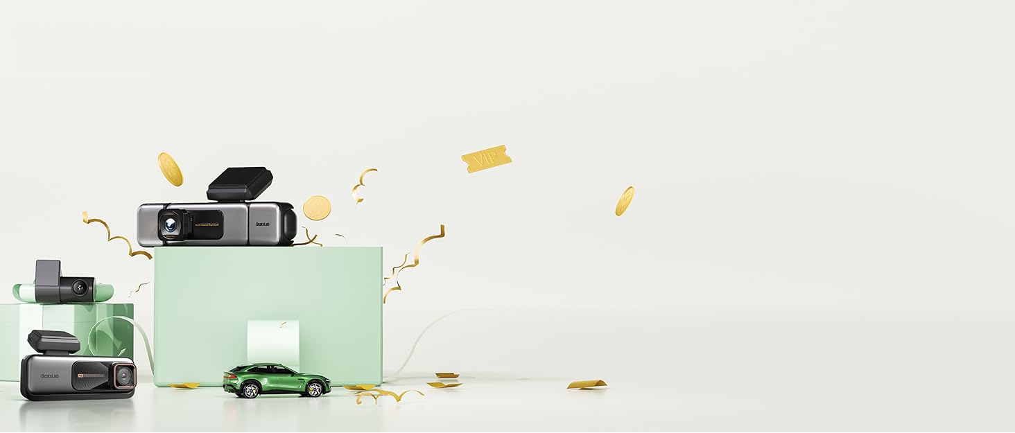 Minimalist illustration showing mint green cars with floating yellow envelopes or papers around them against light background.