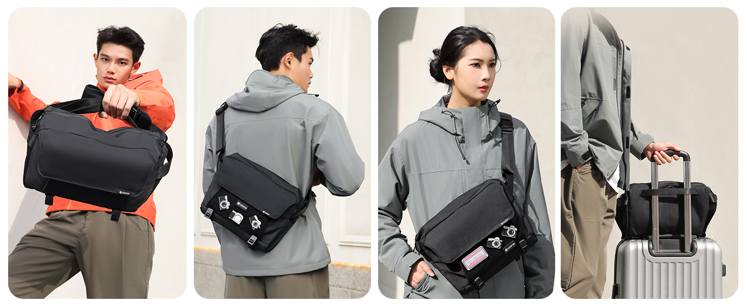 Camera Bag, SLR/DSLR Small Camera Bag Professional, Waterproof Camera Shoulder Bag