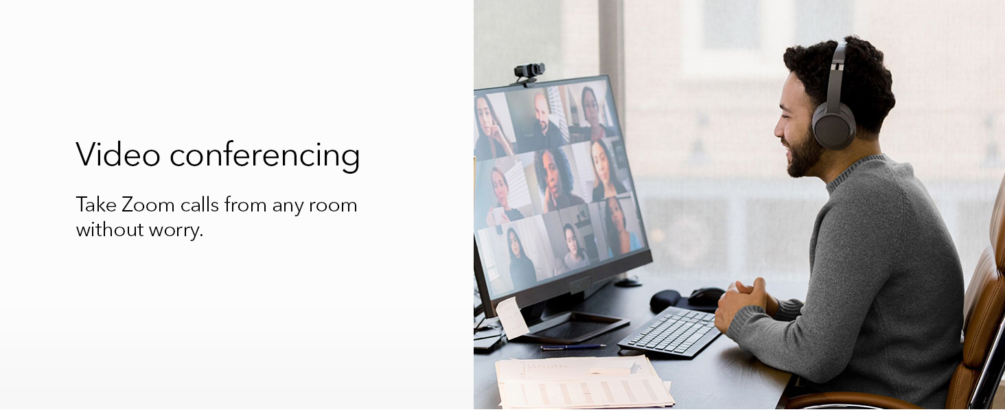 Sequence showing interaction with computer or office setup, featuring workspace environment with desk and equipment.