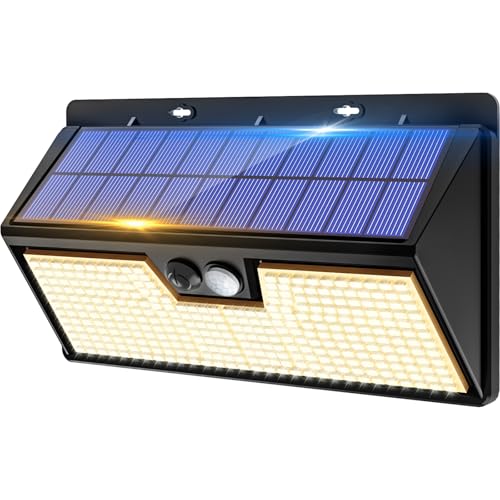 1 Pack Solar Security Lights Outdoor Motion Sensor