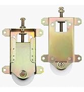 HBL' 1 Pack Bifold Door Hardware Kits, Bi-fold Door Hardware Set with 900MM Long Track for Foldin...