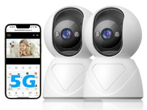 5G/2.4G Indoor Pan Tilt Security Camera