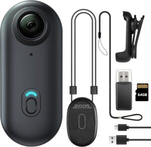 Mesalay 64GB FHD 1080P Mini Body Camera