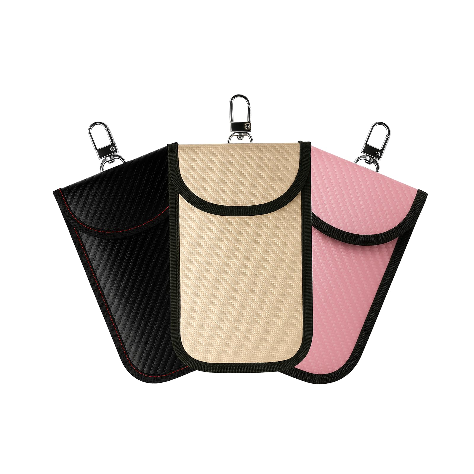 3 Pack Faraday Pouch for Car Keys