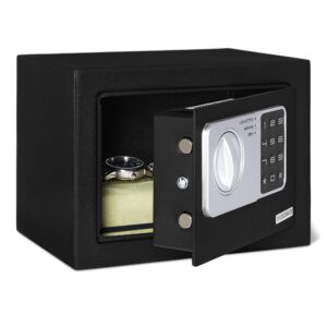 Amazon Basics Steel Security Safe and Lock Box with Electronic Keypad