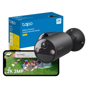 Tapo C411 2K 3MP Battery Security Camera Outdoor Wireless