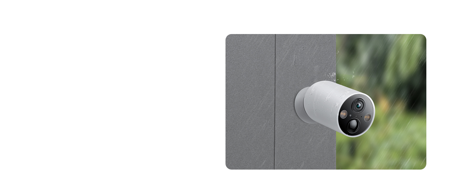 Smart Wire-Free Security Camera,2K QHD Live View,Colour Night Vision,IP66,Solar Panel Supported