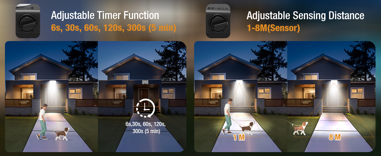 outdoor sensor light