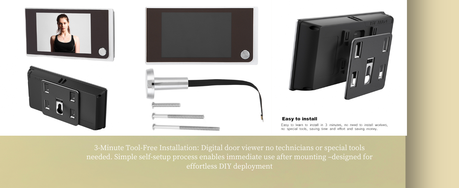 Installation guide showing step-by-step mounting instructions for a TV or display mount, with multiple configuration options and hardware components.