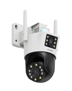 ZOSI 4MP+4MP Dual-Lens WiFi Outdoor Camera