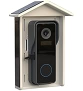 Solar Panel Charger for Battery Powered Wireless Video doorbell Camera - Battery Security Camera,...