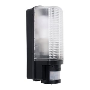 MiniSun | Modern Heavy Duty Security Wall Light with PIR Motion Sensor | Outdoor Wall Lights