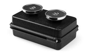 REWIRE SECURITY SpyTrack Nano GPS Tracker Magnetic Box Case - IP67 Waterproof Protective Holder for Portable Locator | Strong & Hardened ABS Plastic | Easy Install | Suitable for Hot & Cold Climates