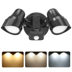 ALUSSO 25W LED Security Lights Outdoor Motion Sensor LED Floodlight