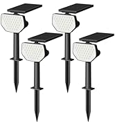 Lepro Solar Landscape Spotlights, 2PACK 43LED Solar Lights Outdoor Garden with IP65 Waterproof, 2...