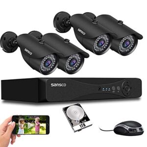 SANSCO 8 Channel CCTV Camera Systems