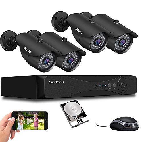 SANSCO 8 Channel CCTV Camera Systems