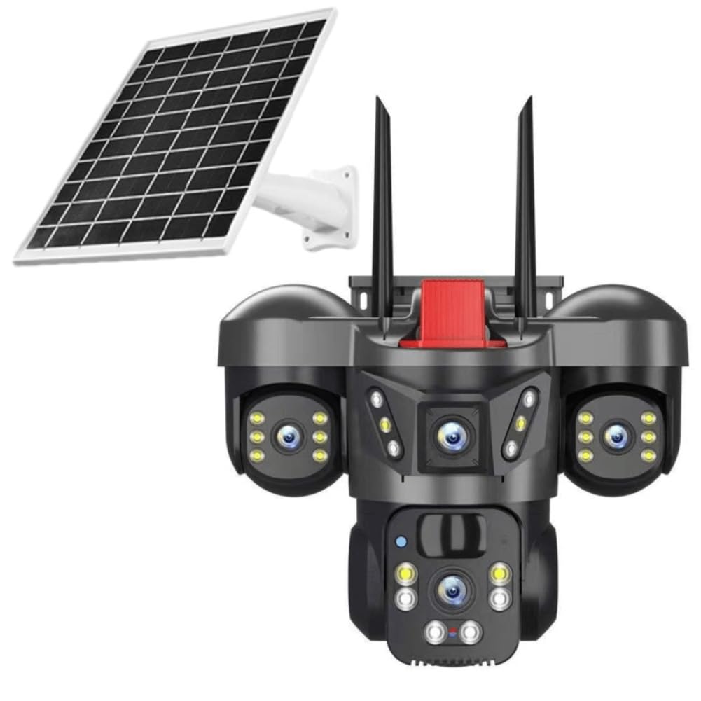 4K Solar Security Camera