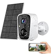 solar panel security camera outdoor wireless wifi ptz battery powered rechargeable waterproof home