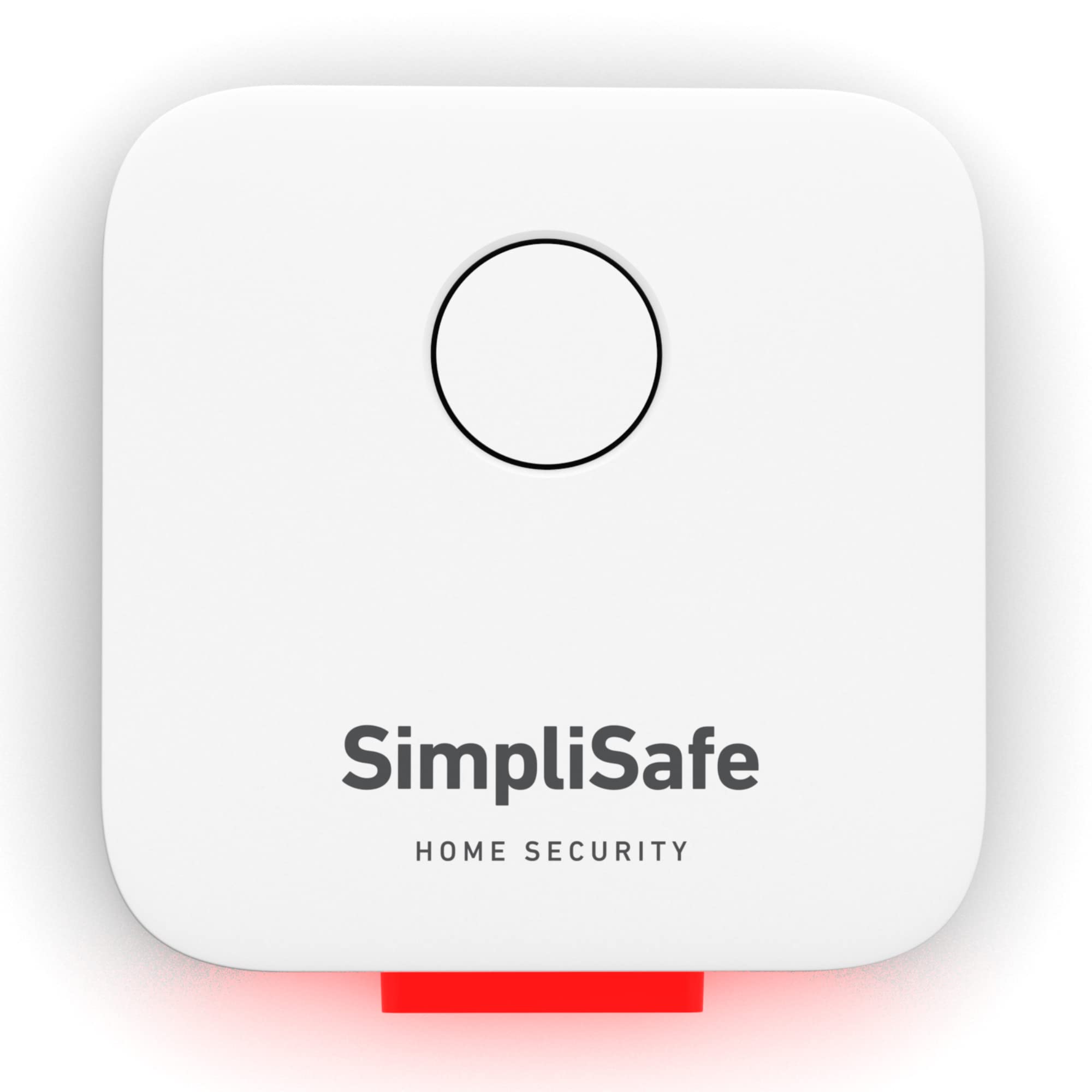 SimpliSafe Bell Box - Wireless External Siren with 105db Alarm and Red Flashing LED Security Light Deterrent. Compatible with SimpliSafe Home Security System Only