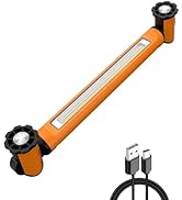 CLV Work Light Bar 3000LM Bright 5000mAh Rechargeable 4 Modes Magnetic Underhood Mechanic Light w...