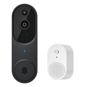 1080p Wireless Video Doorbell + Indoor Ring Chime